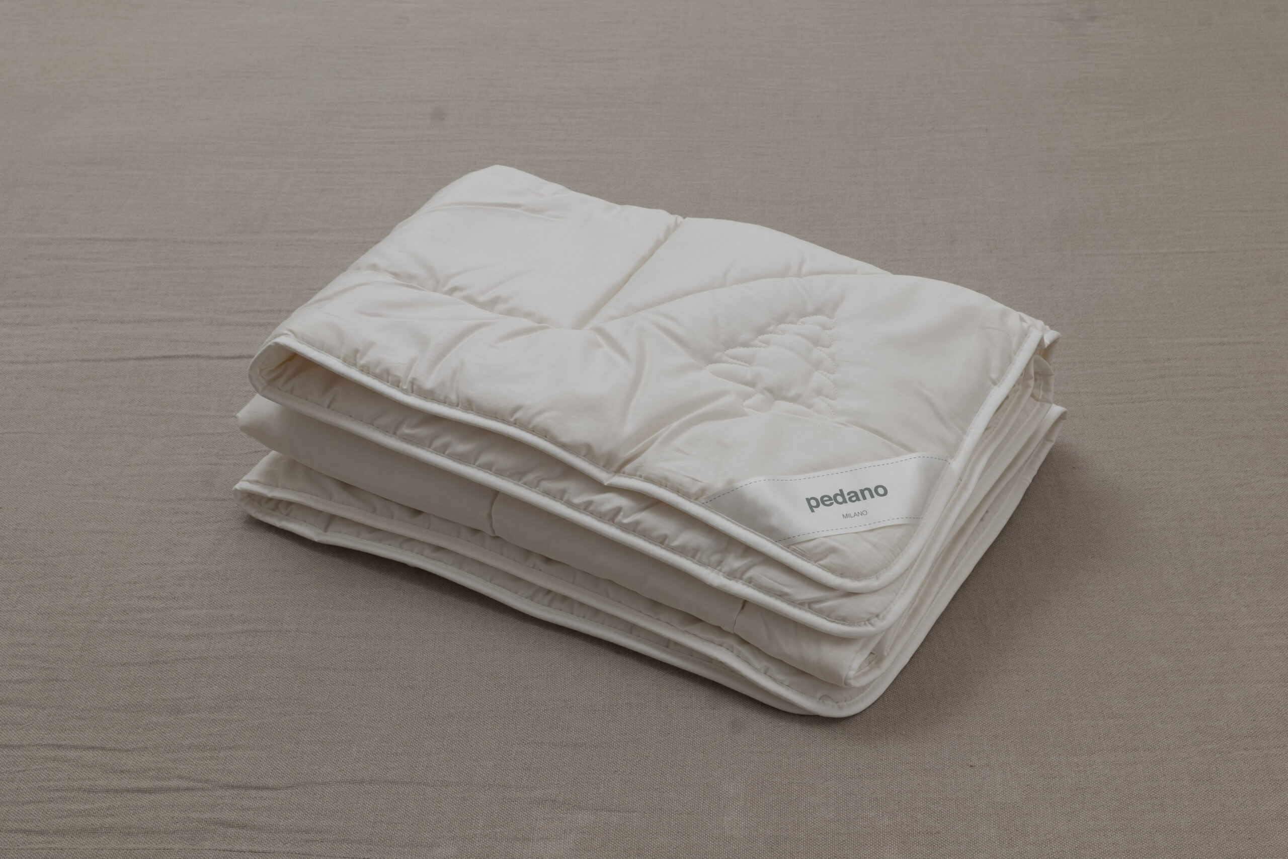 Piumino Bio KBA VitaSchlaf 135x200 - Piuma D'oca Tedesca, 100% Cotone Biologico, Ipoallergenico