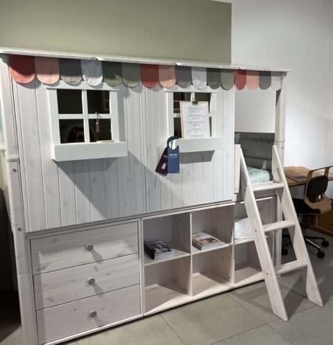 LETTO ELEVATO CASETTA EXPO