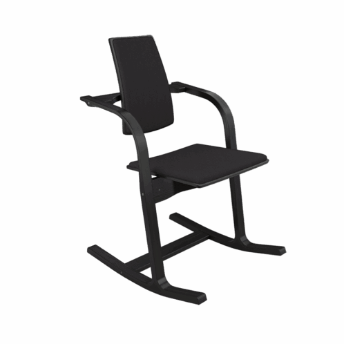 Sedia ergonomica Actulum nera